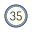35 Circle icon