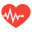 Heart with Pulse icon