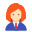 Woman Profile Skin Type 1 icon