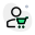 Buying a item online on e-commerce website icon