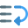 Descend sorting arrow list arrangement prioritize button icon