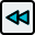 Rewind arrow function on multimedia keyboard layout icon