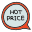 Hot Price Tag icon