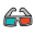 3D眼镜 icon