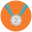 Médaille deuxième place icon