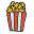 Pop corn icon