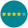 Four Stars of Five Stars icon