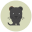 Jaguar negro icon