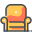 寝台椅子 icon