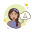 Girl With Chemical Test Tube icon