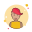 黄色のシャツの赤い短い髪の女性 icon