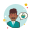 Man With Mustaches Lock icon