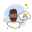 Man With Beard Medal icon