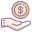 Coin in Hand icon