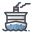 Wassertransportweg icon