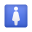 女士房间表情符号 icon