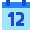 Calendário 12 icon