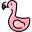 Flamant rose icon