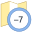 Zeitzone -7 icon