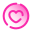 Сердце в круге icon