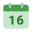 カレンダー-週16 icon
