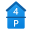 Parking and 4th Floor icon