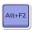 Alt + F2 icon