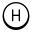 Cerchiato H icon