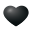 coração preto icon