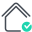 Smart Home Checked icon