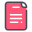 Red File icon