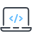 Laptop-Codierung icon