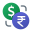 Dollar Rupee Exchange icon
