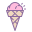 Ice Cream in Waffle Cone icon