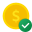 Chèque dollar icon