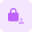 Admin security lock isolated on a white background icon