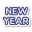 New Year icon