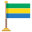 Gabon Flag icon