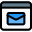 Email, web browser icon