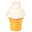emoji de sorvete suave icon
