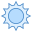 Sun icon