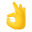 ok-mão-emoji icon