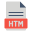 Xhtml File icon