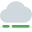 Progress bar for cloud computing system layout icon