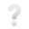 White Question Mark icon