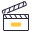 Clapperboard icon