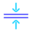 Fusionner horizontalement icon