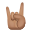 Sign Of The Horns Medium Skin Tone icon