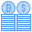 Bitcoin and Dollar icon