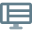 Stripes pattern on a computer software dashboard icon